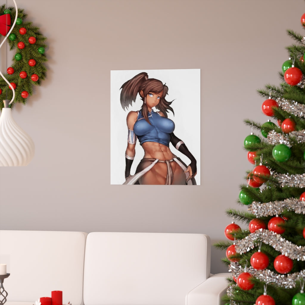 The Legend of Korra Avatar Poster - Lewd Premium Matte Vertical Poster - Adult Wall Art