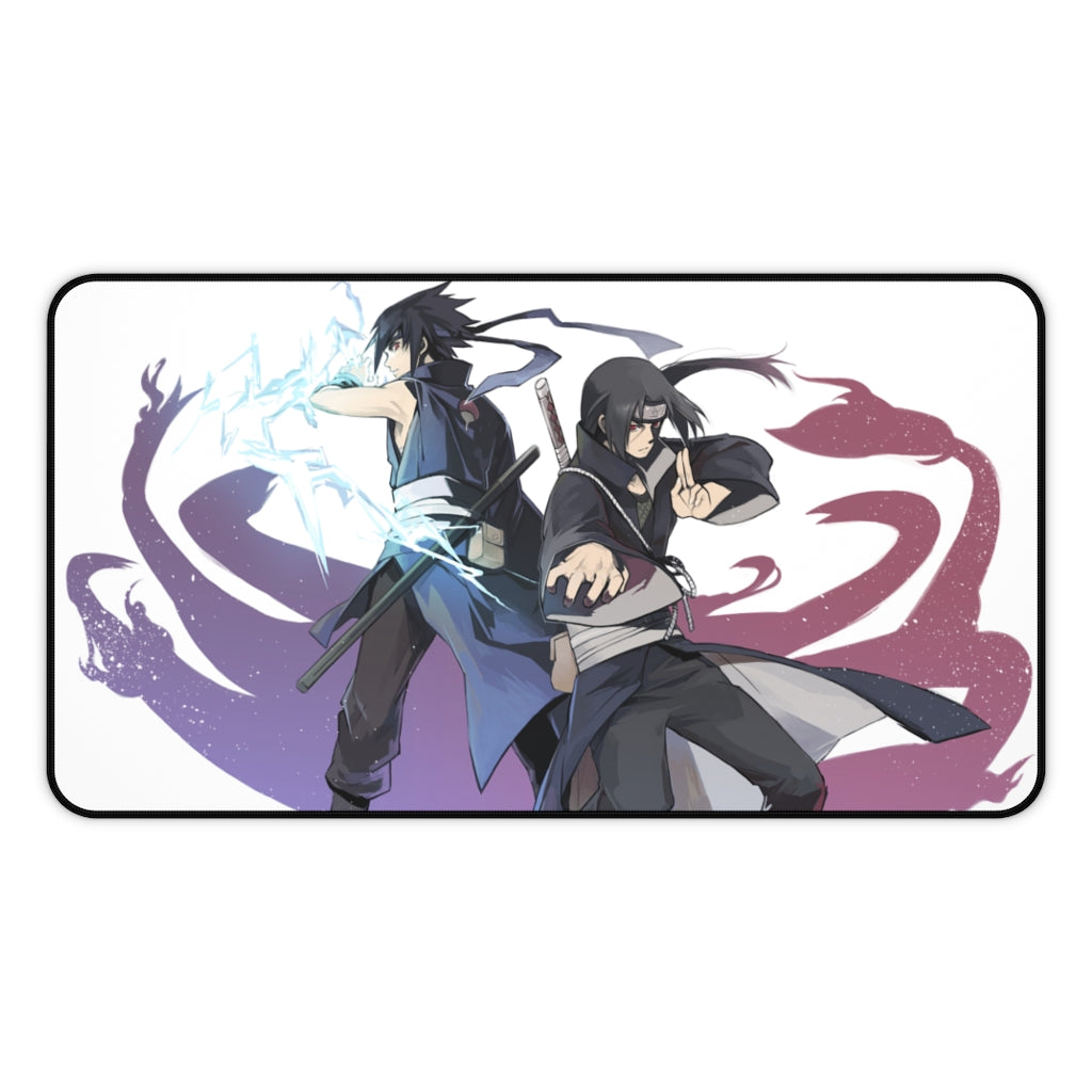 Sasuke & Itachi - Naruto Computer Mouse Pad / Desk Mat - The Mouse Pads Ninja 12" × 22" Home Decor