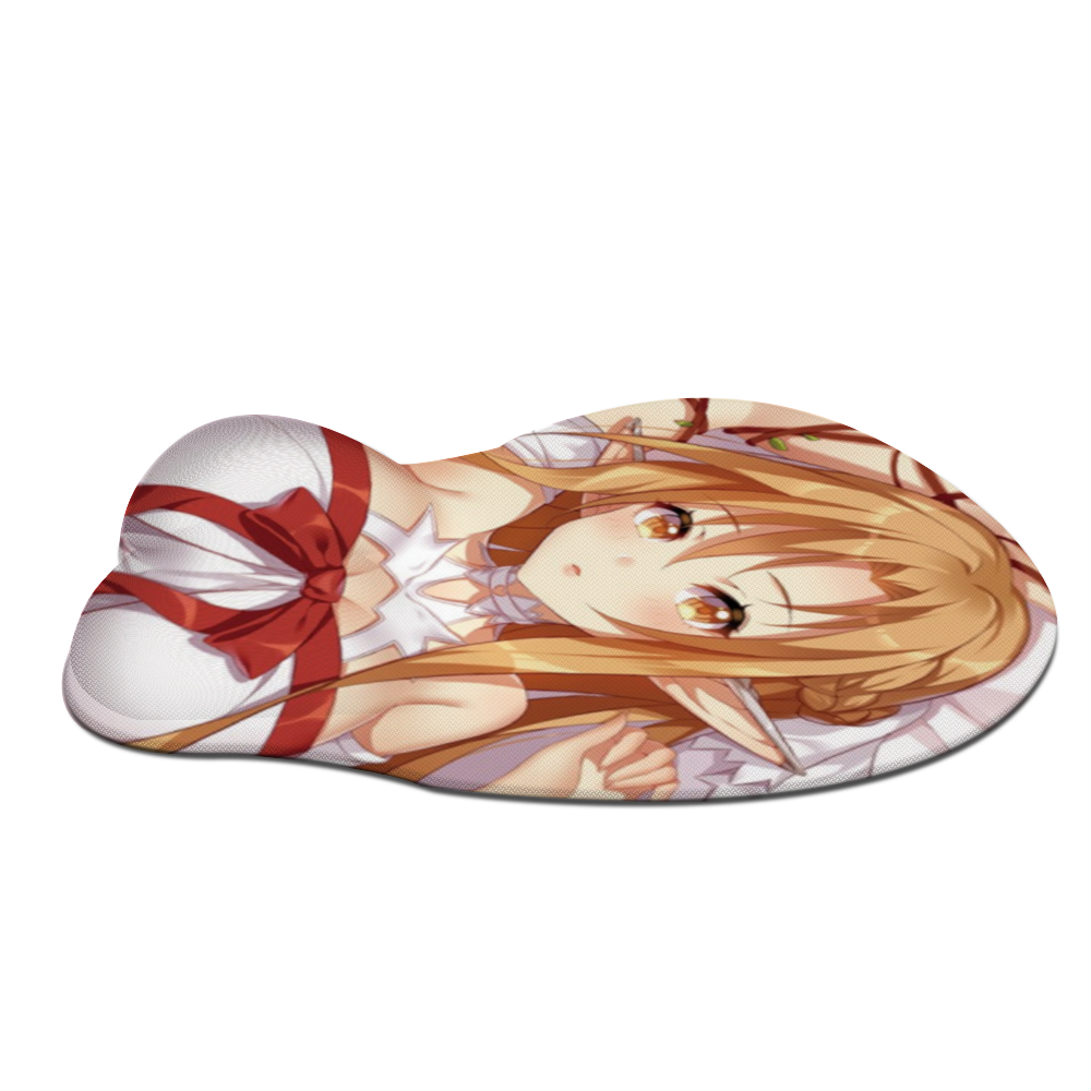 3D Silicone Mousepad | Oppai Mouse Pad | Silicone chest  mousepad