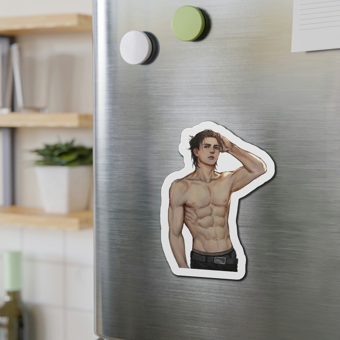 Attack on Titan Magnet - Sexy Eren Magnet