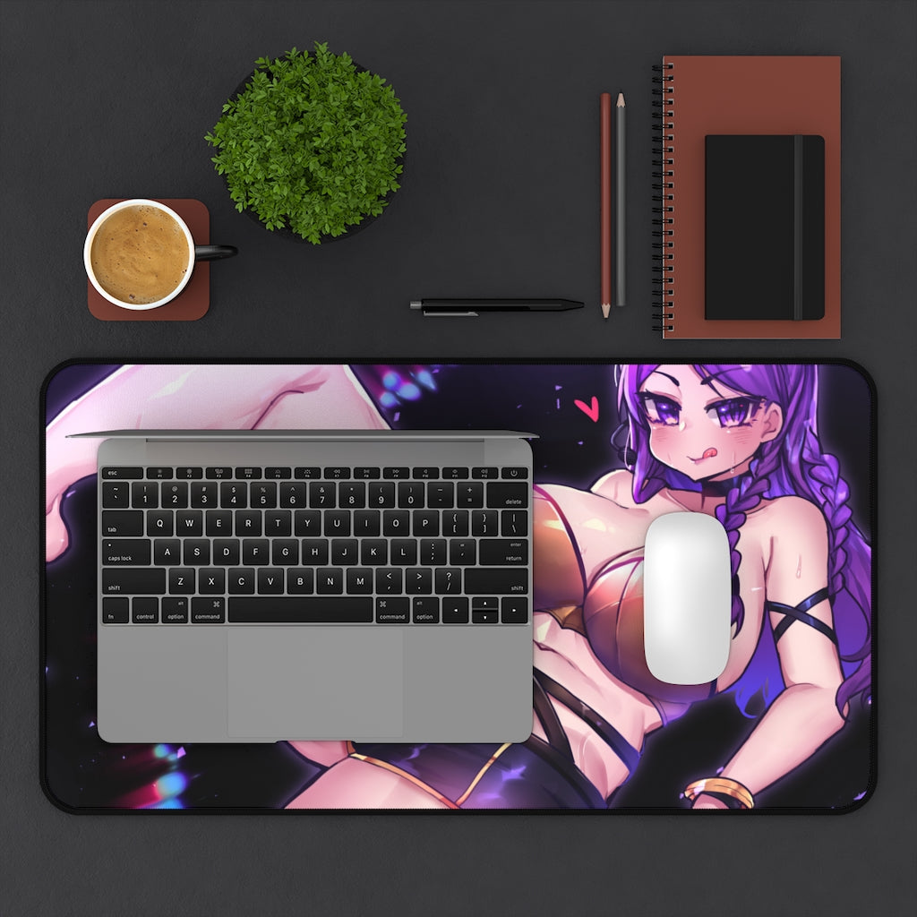 Sexy K DA Kai'Sa League of Legends Desk Mat - Non Slip Mousepad