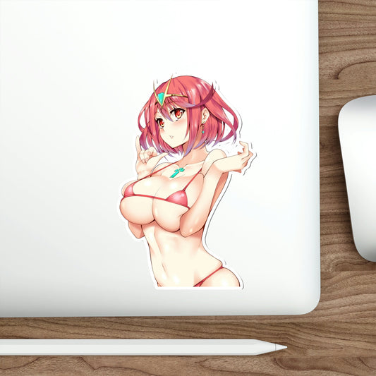 Thick Pyra Xenoblade Waterproof Sticker - Ecchi Vinyl Decal