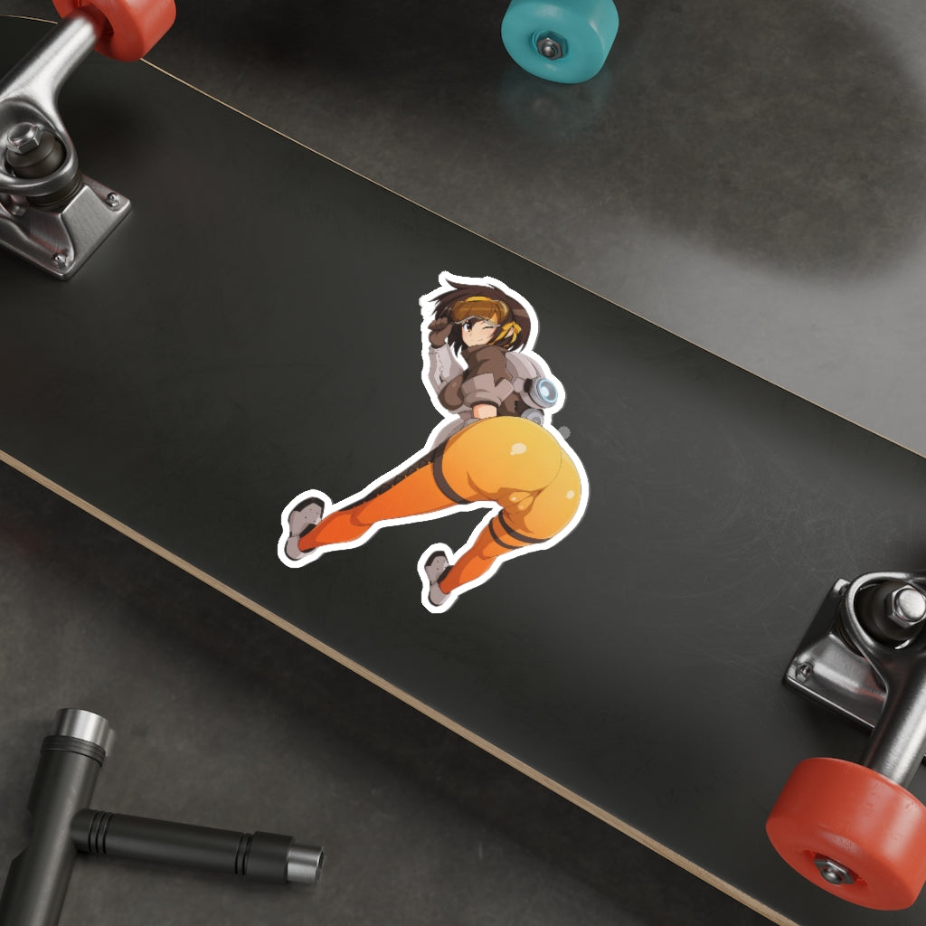 Tracer Overwatch Hentai Butt Waterproof Sticker - Ecchi Vinyl Decal