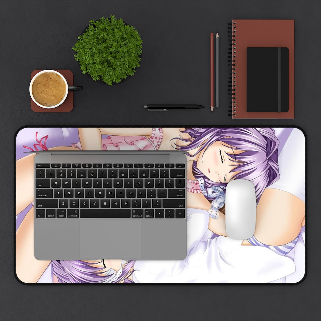 Clannad Sexy Mousepad - Sleepy Fujibayashis Anime Desk Mat - Ecchi Playmat