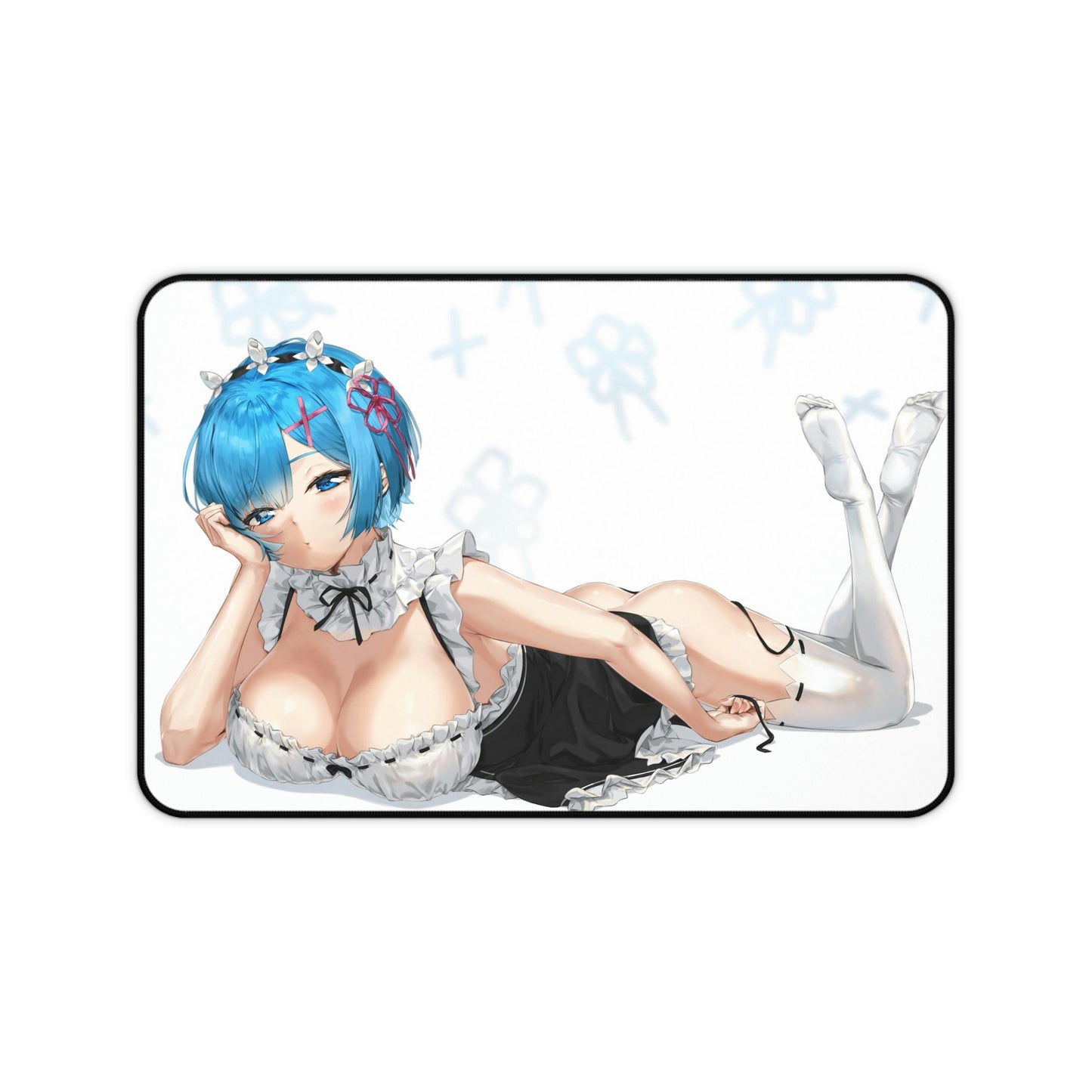 Sexy Maid Rem Re Zero Desk Mat - Non Slip Isekai Anime Mousepad