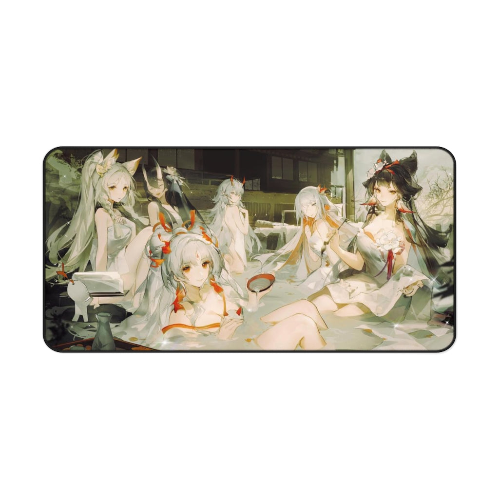 Onmyoji Sexy Mousepad - Onsen Waifus Gaming Desk Mat - Ecchi Playmat