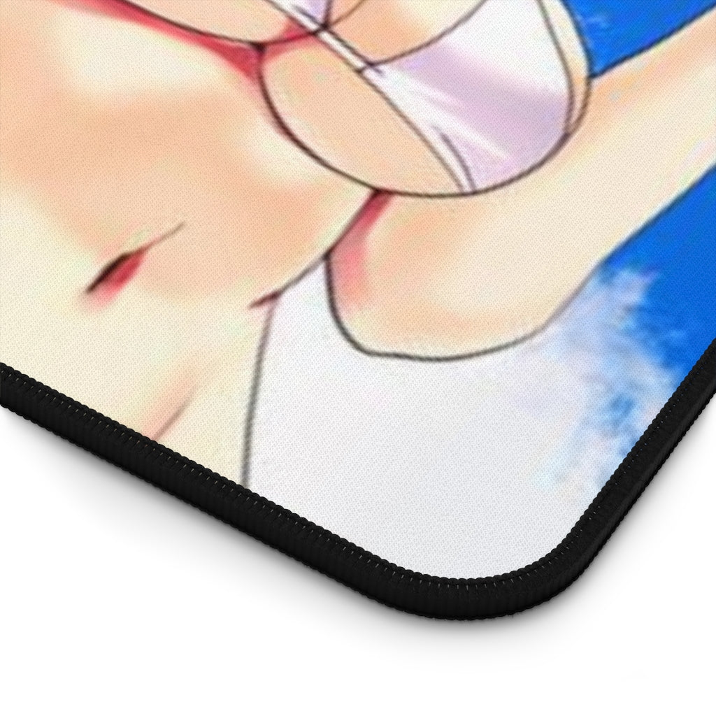 Rosario + Vampire Sexy Bikini Waifus Desk Mat - Non Slip Mousepad