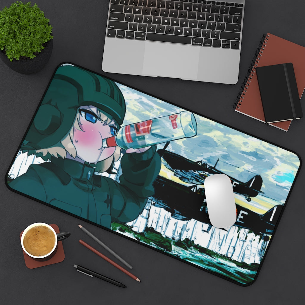 Kawai Anime Girls Mouse Pads - Kawai World war - The Mouse Pads Ninja Home Decor