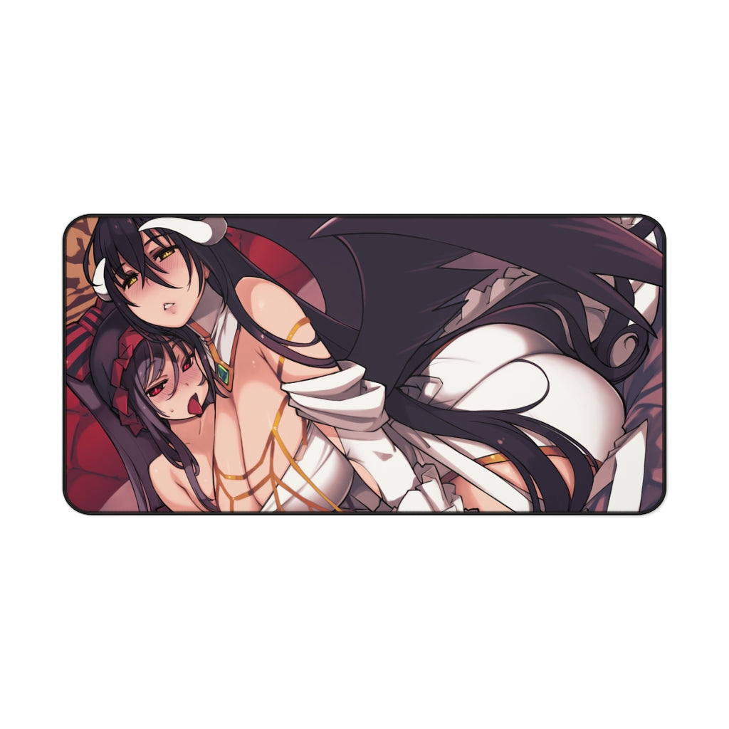 Overlord Sexy Shalltear Bloodfallen and Albedo Desk Mat - Non Slip Mousepad