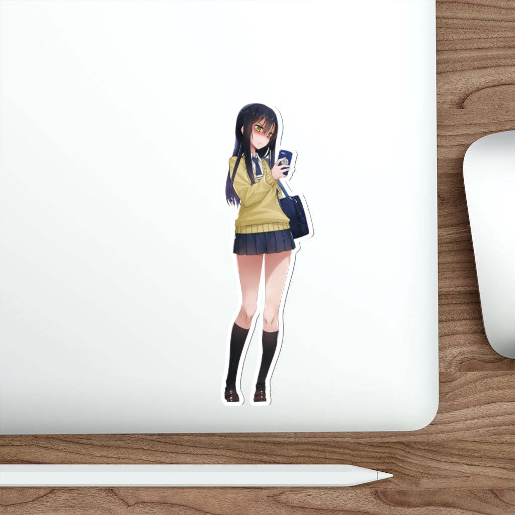 Mieruko Chan Slice Of Horror School Girl Miko Yotsuya Waterproof Sticker - Ecchi Vinyl Decal