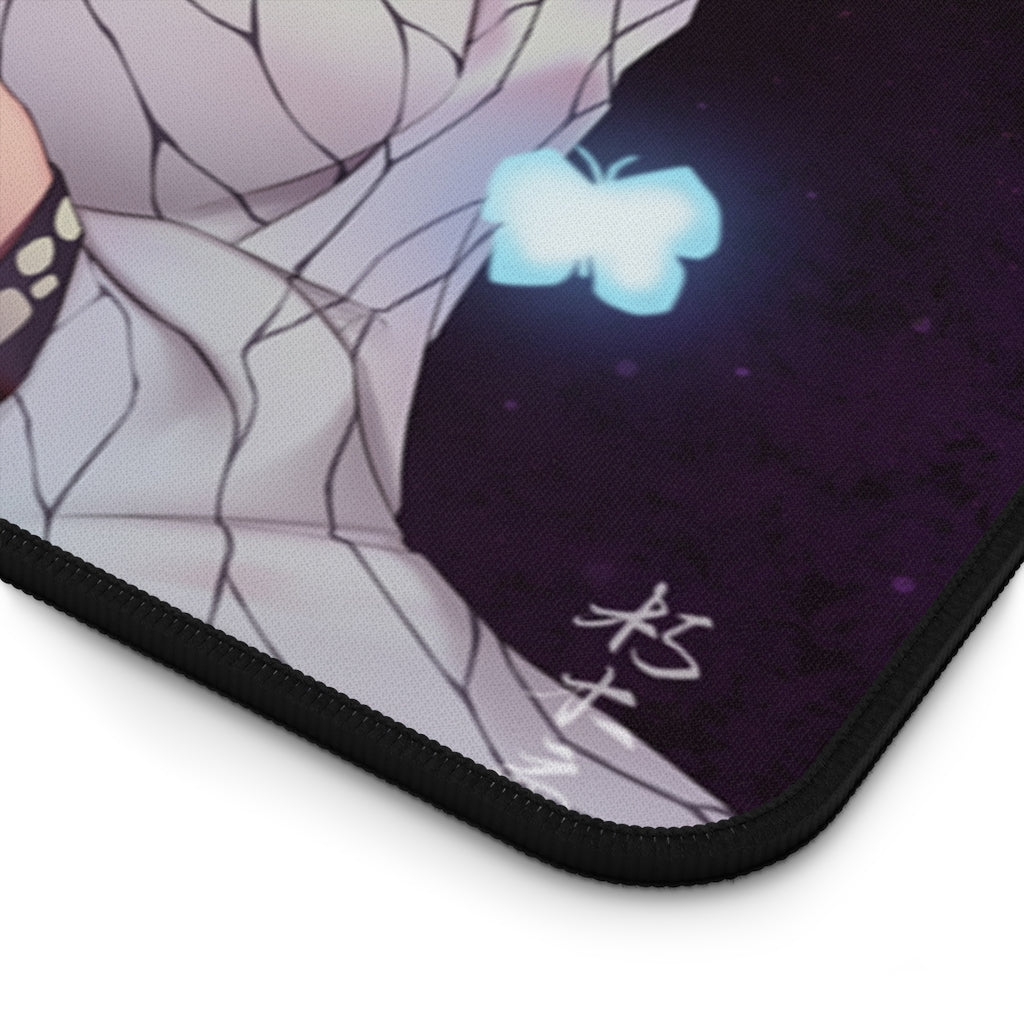 Demon Slayer Kochou Shinobu Shy Butt Desk Mat - Non Slip Mousepad