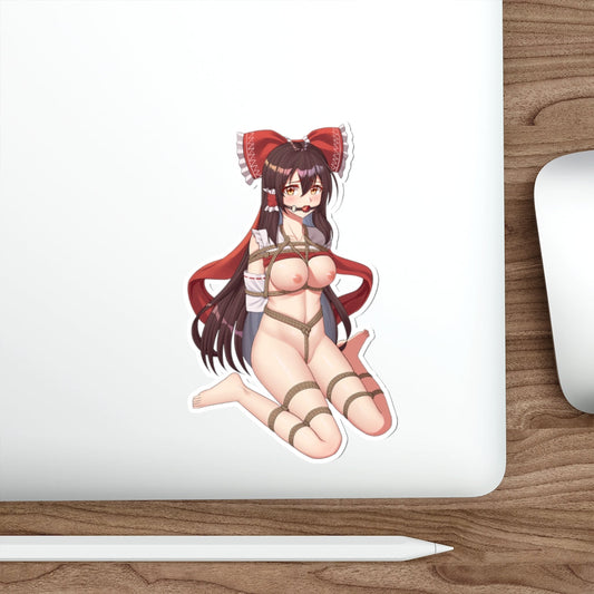 Touhou Sexy Hakurei Reimu Bondage Waterproof Sticker - Ecchi Vinyl Decal