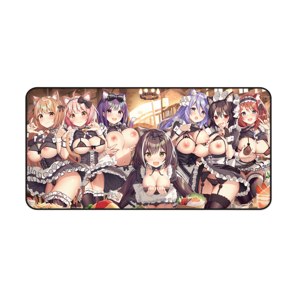 Princess Connect Re Dive Sexy Mousepad - Nude Anime Tits Maid Waifus Desk Mat - Ecchi Playmat