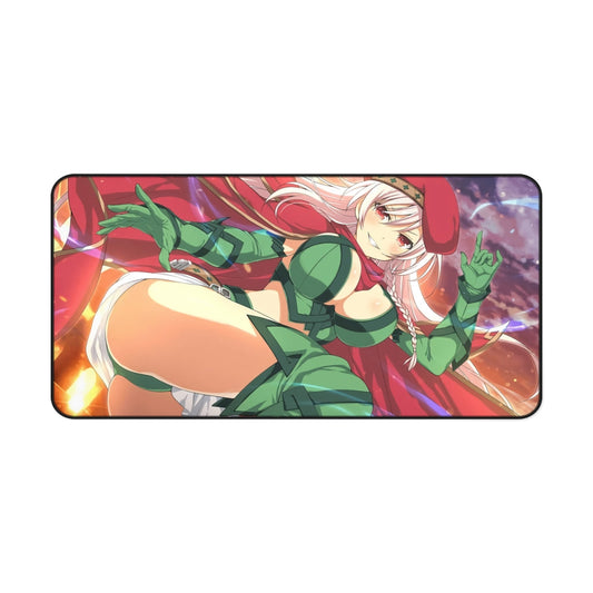 Sexy Alleyne Queen's Blade Desk Mat - Non Slip Mousepad