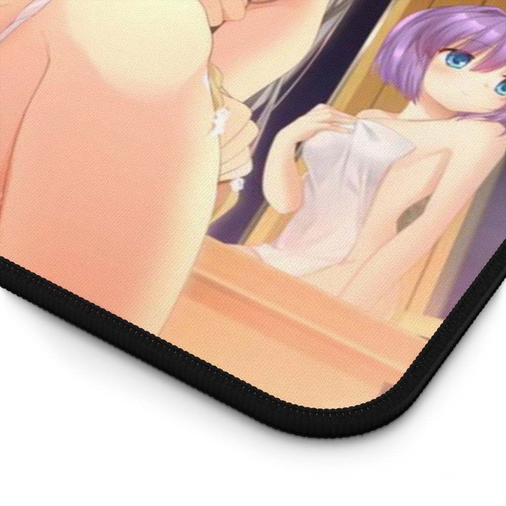 Clannad Sexy Mousepad - Onsen Anime Desk Mat - Ecchi Playmat