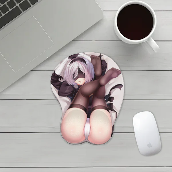 3D Butt Mousepad - 2B Panties Nier Automata Thick Booty Mouse Pad