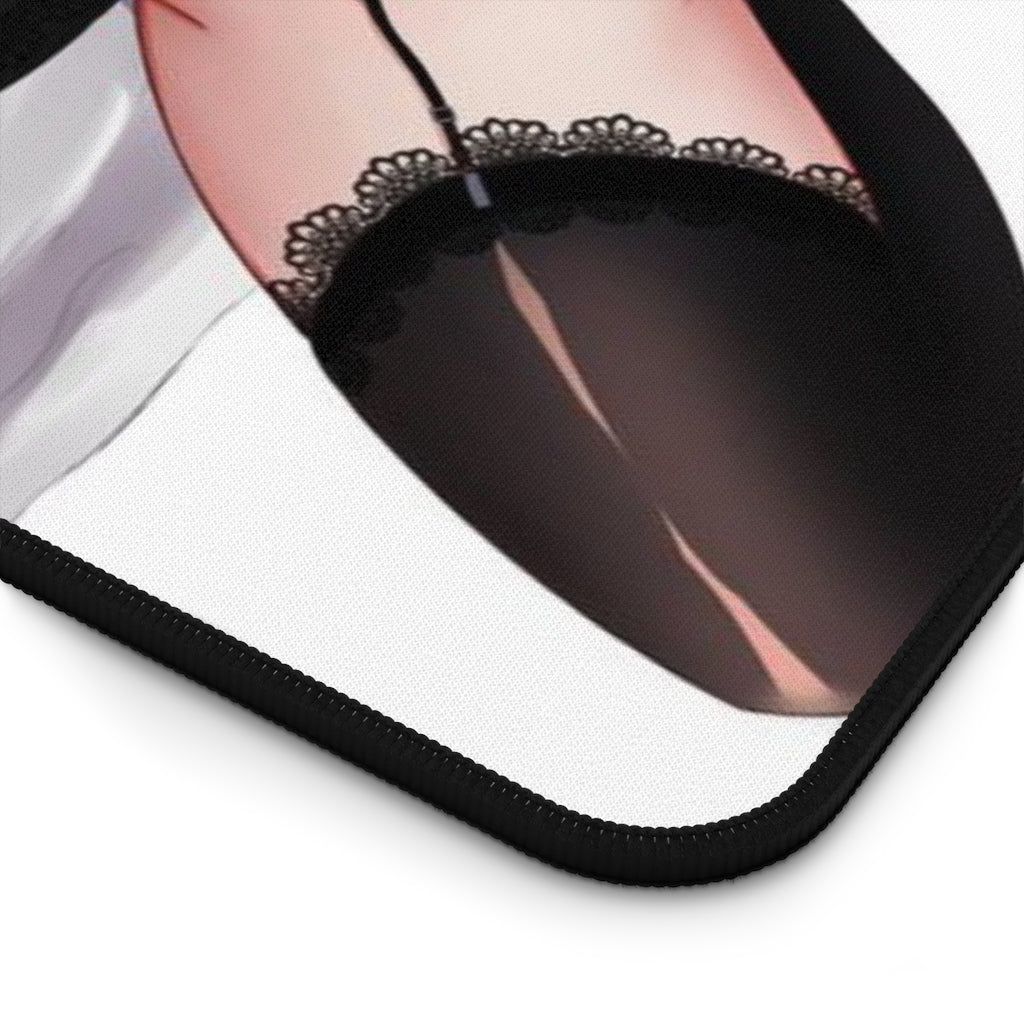 Overlord Sexy Mousepad - Black Lingerie Albedo Anime Desk Mat - Ecchi Playmat