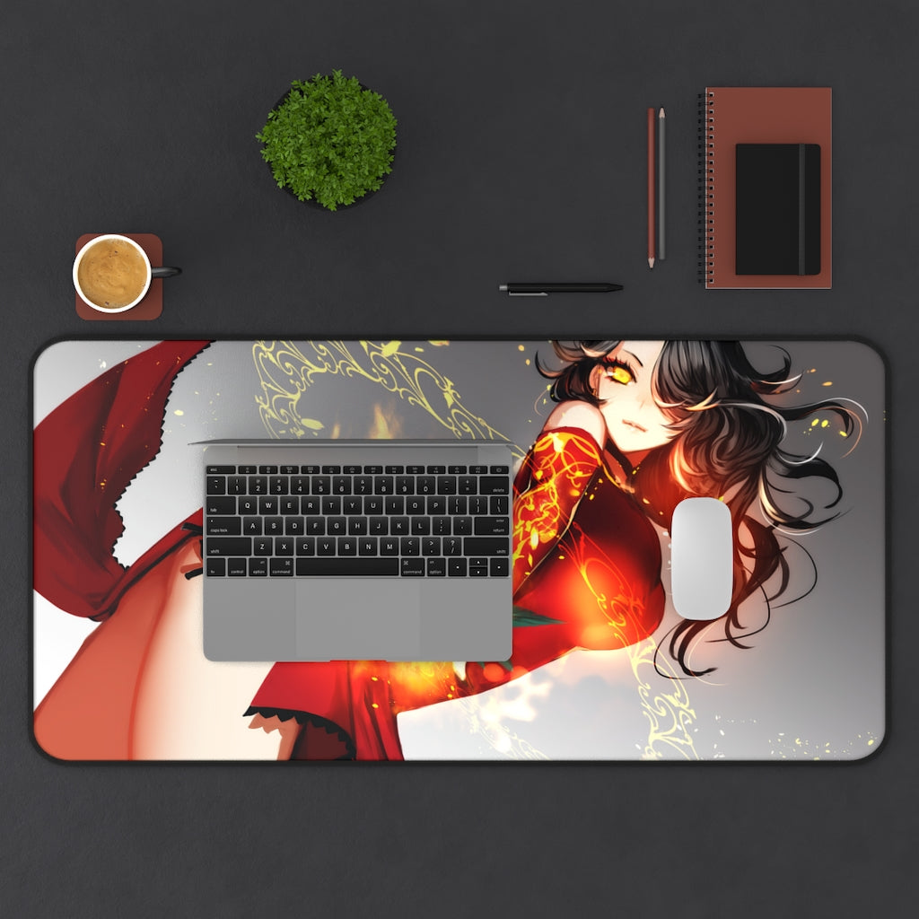 RWBY Sexy Mousepad - Cinder Fall Anime Desk Mat - Ecchi Playmat