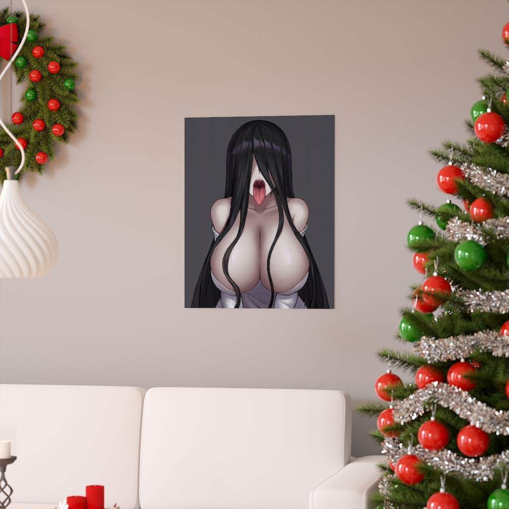 BJ Sadako Big Tits The Ring Hentai Poster - Lewd Premium Matte Vertical Poster - Adult Wall Art