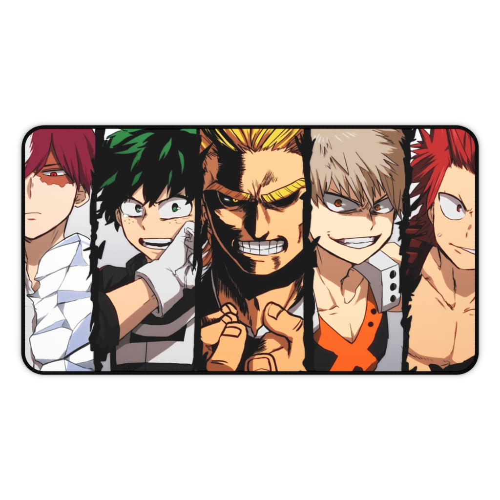 My Hero Academia Mouse Pad / Desk mat - All Heroes assemble - The Mouse Pads Ninja 12" × 22" Home Decor