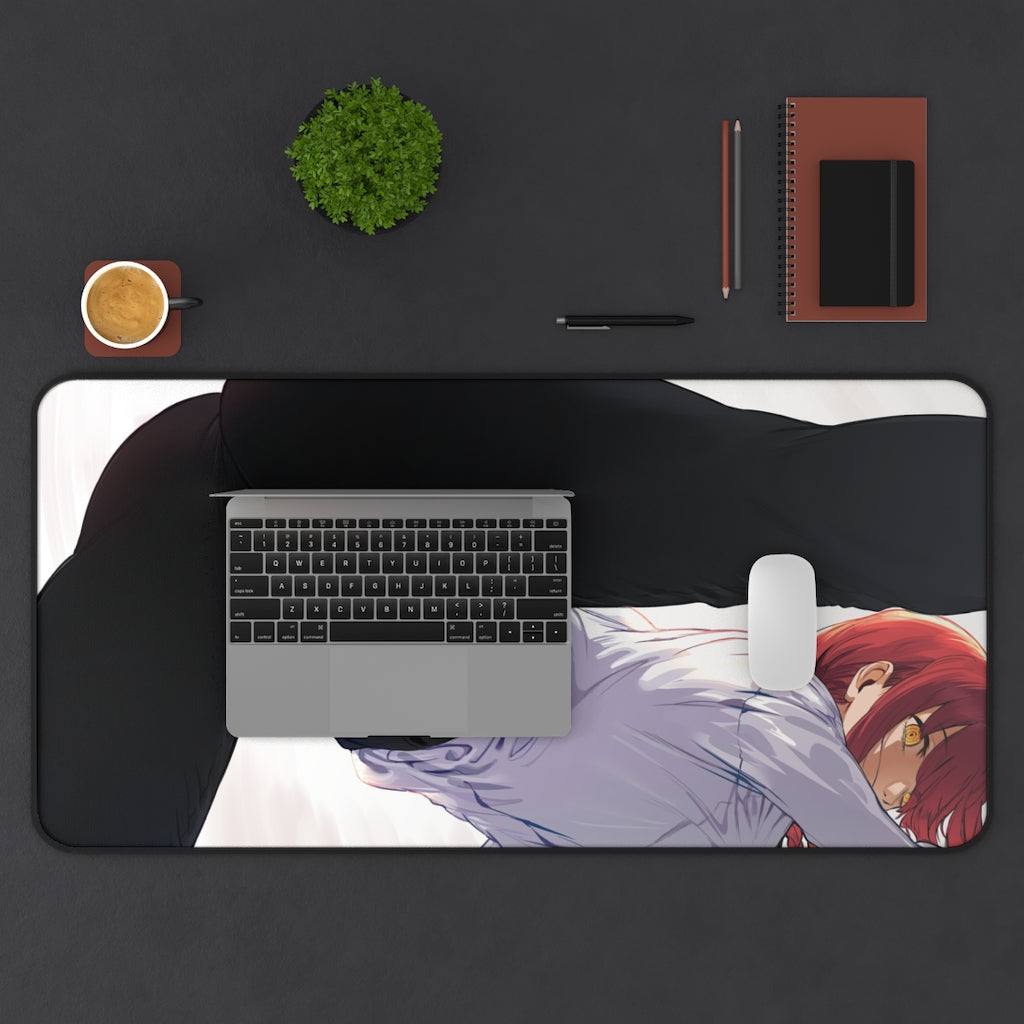 Chainsaw Man Ecchi Mousepad - Sexy Makima Large Desk Mat - Anime Playmat