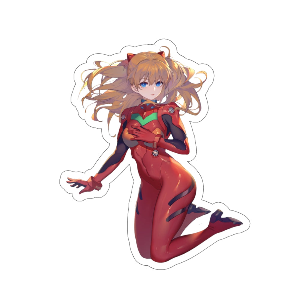 Neon Genesis Evangelion Waterproof Sticker - Ecchi Anime Vinyl Decal - Asuka Langley Sohryu Bodysuit