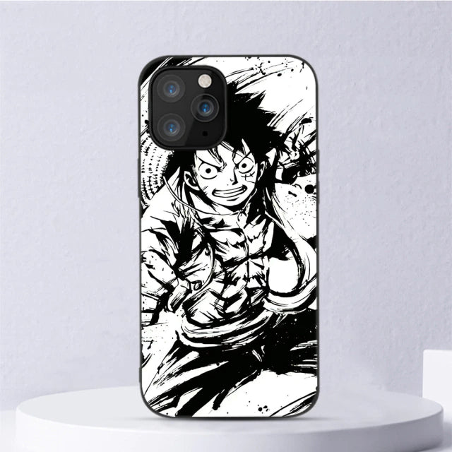 One Piece anime phone Case For iPhone 7 , 8 ,11, 12 - Soft flexible one piece anime phone cover