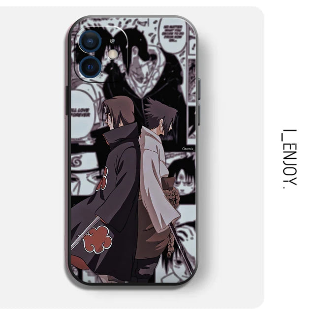 Naruto iPhone Case For iPhone 13/12/11/X/8/7 - Soft Silicone TPU