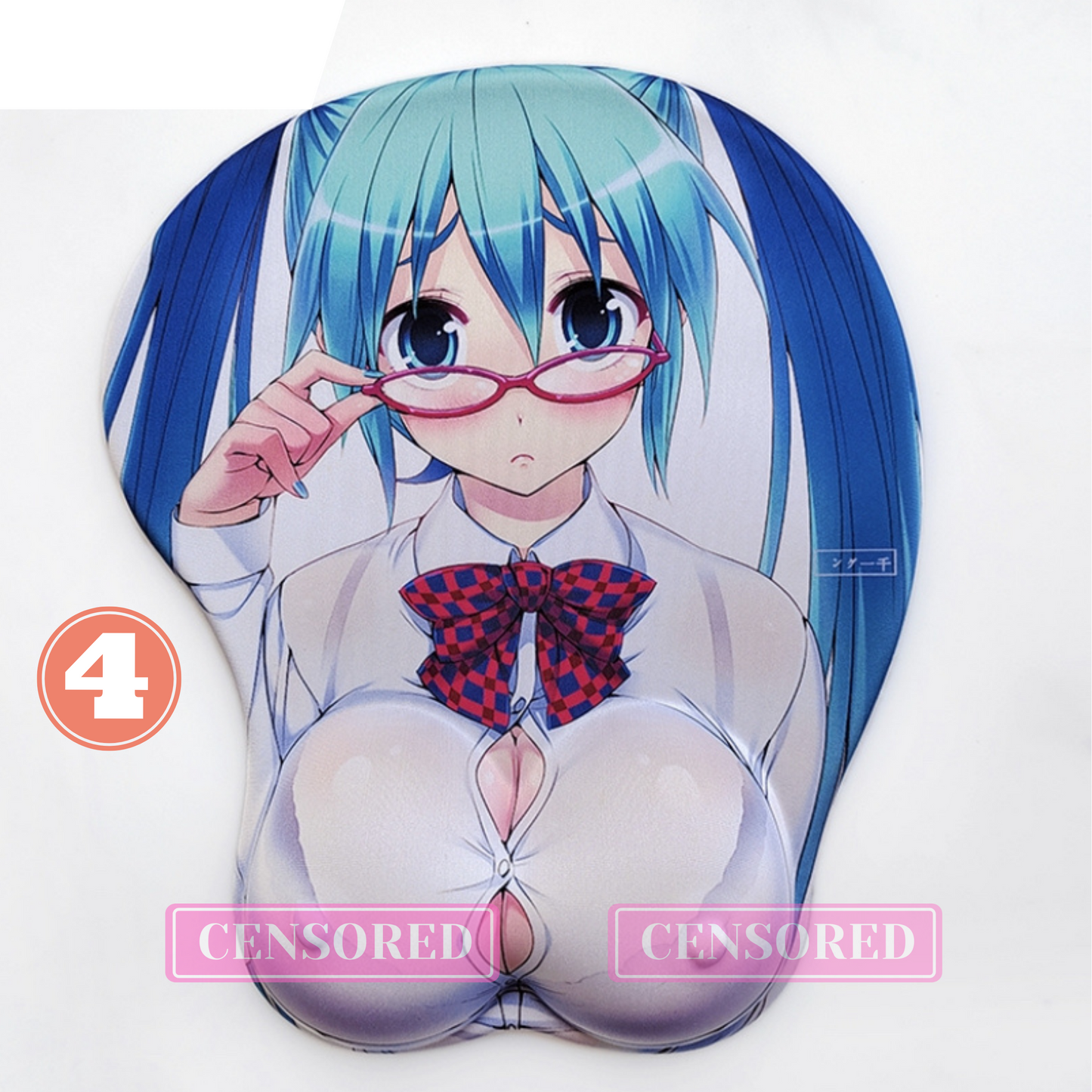 3D Silicone Mousepad | Oppai Mouse Pad | Silicone chest  mousepad