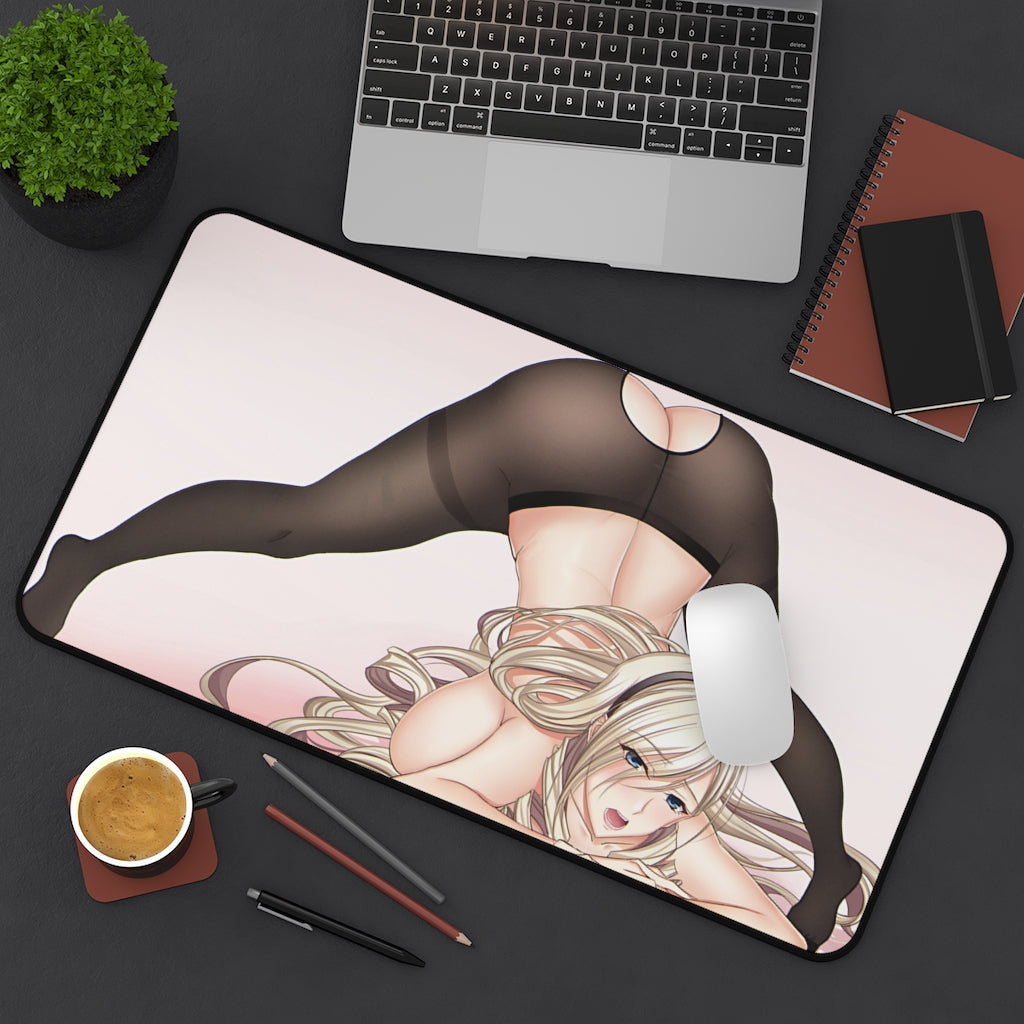 Celia Kumani Entory Walkure Romanze  Jack-o Desk Mat - Sexy Anime Girl Mousepad - Gaming Playmat