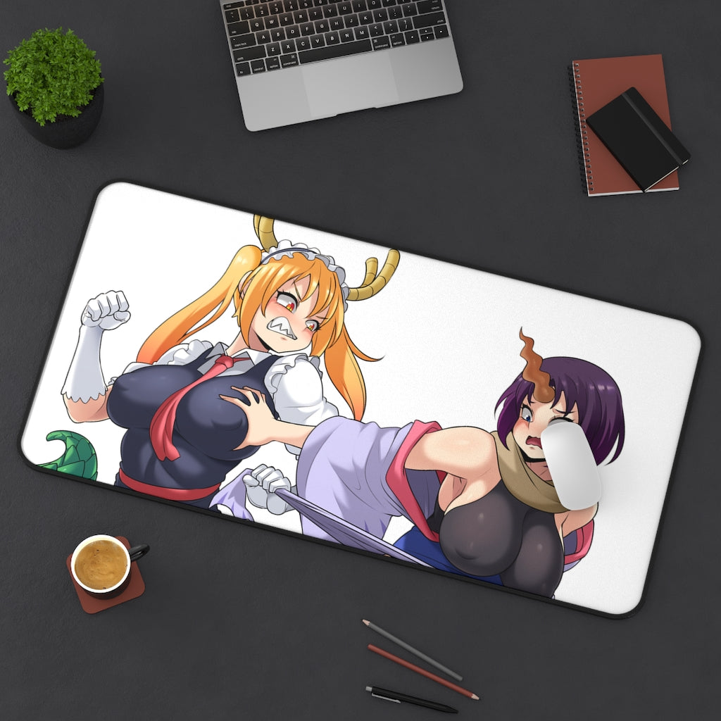 Miss Kobayashi'S Dragon Maid Sexy Mousepad - Big Tits XXL Desk Mat - Ecchi Desk Pad