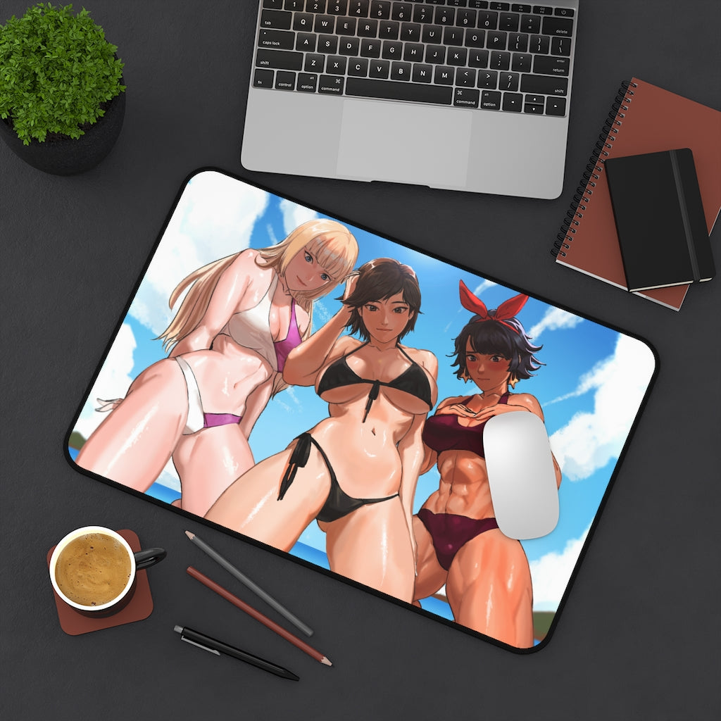 Tekken Bikini Waifus Desk Mat - Non Slip Gaming Mousepad