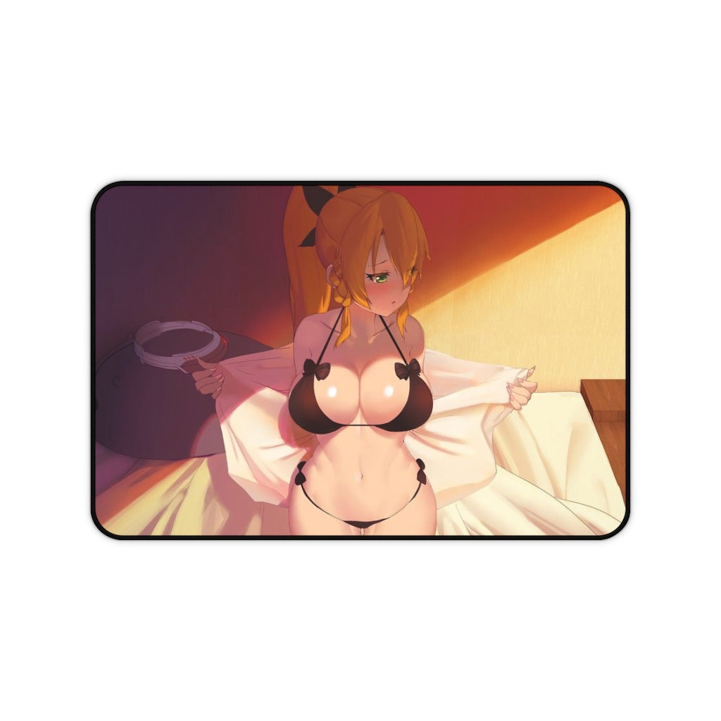 Sword Art Online Mousepad - Big Boobs Leafa Large Desk Mat - Alfheim Online Ecchi Mouse Pad