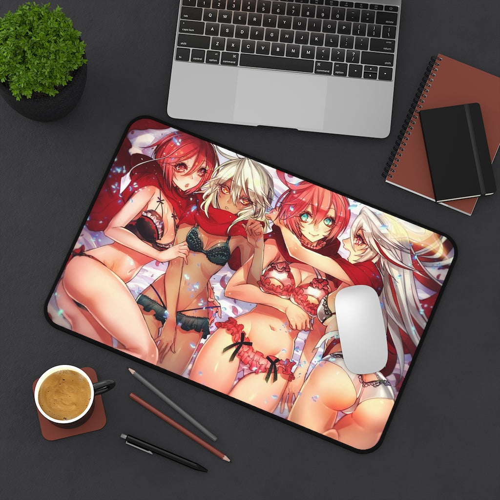 Guilty Gear Sexy Mousepad - Lingerie Valentine Gaming Desk Mat - Ecchi Playmat