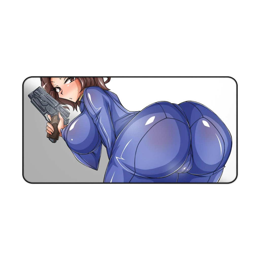 Fallout Anime Mousepad - Thick Vault Girl Large Desk Mat - Ecchi Mouse Pad