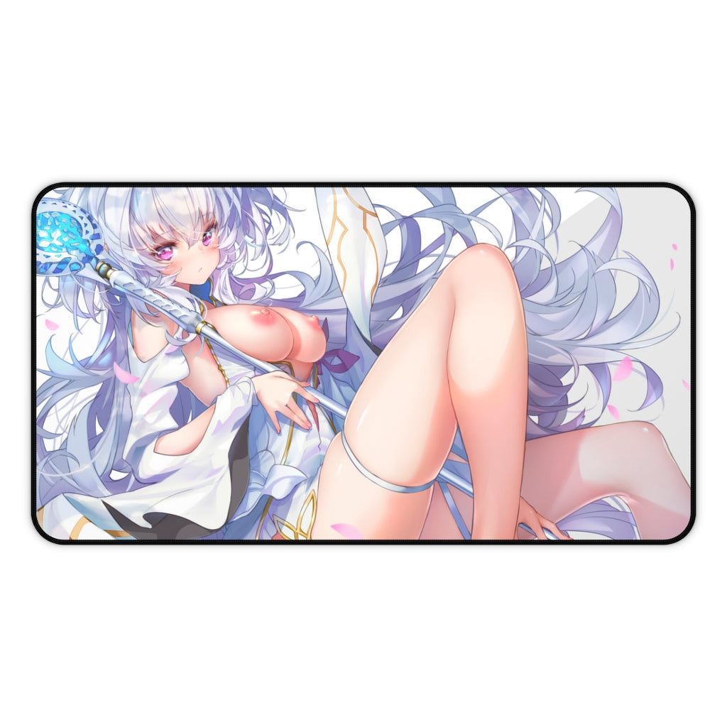 Fate Stay Night Sexy Mousepad - Nude Merlin Tits Anime Desk Mat - Ecchi Playmat