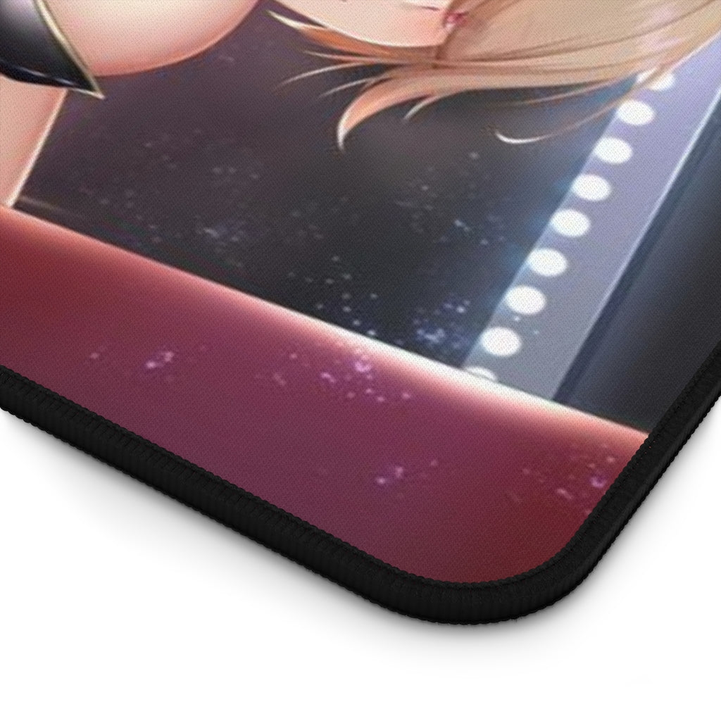 Stripper Rita Rossweisse Honkai Impact Desk Mat - Non Slip Mousepad