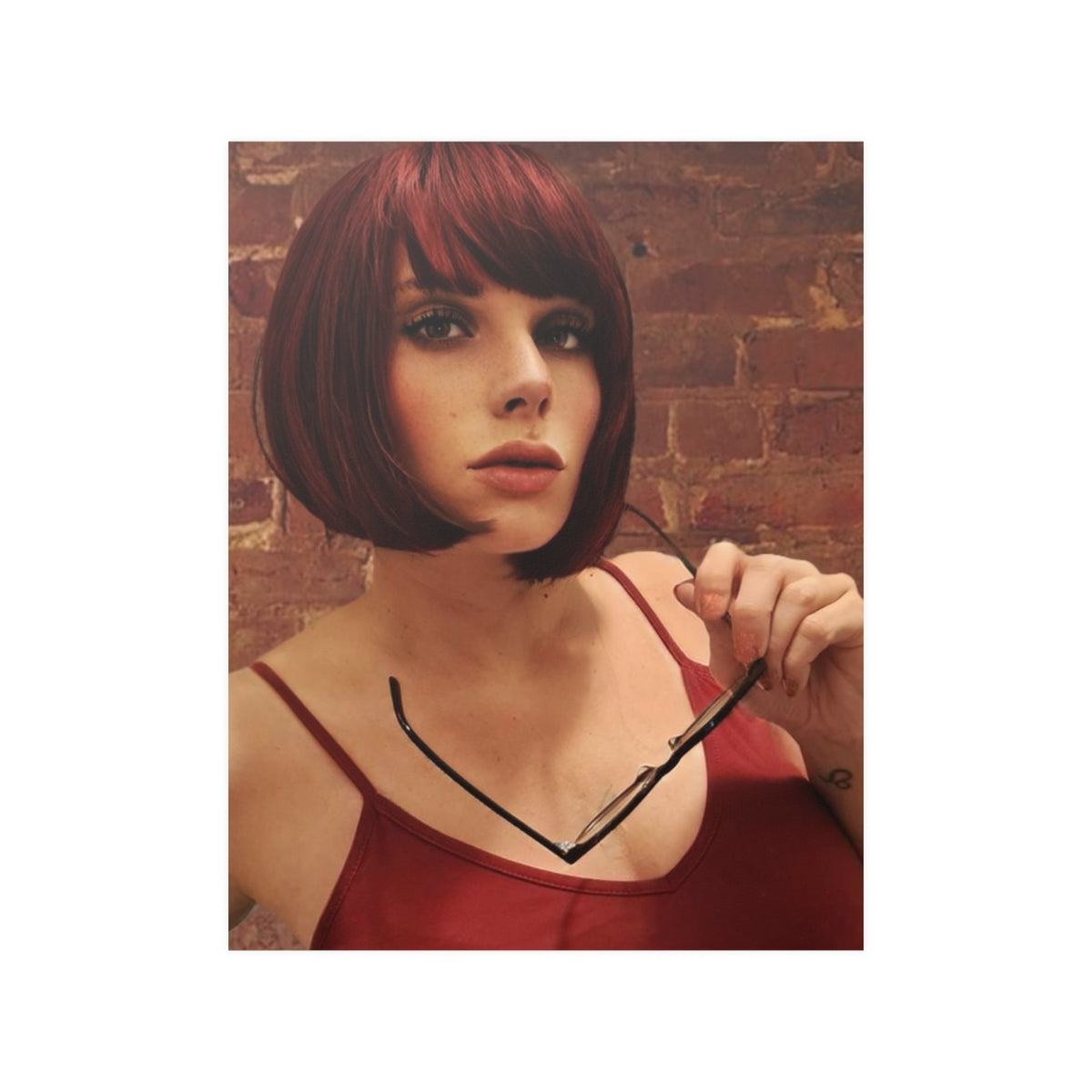 Geekareen Velma Dinkley Cosplay Satin Poster - Ero Cosplay Wall Art