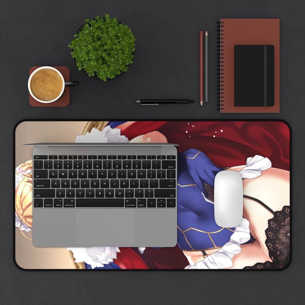 Nude Tits Artoria Pendragon Fate Grand Order Desk Mat - Non Slip Mousepad