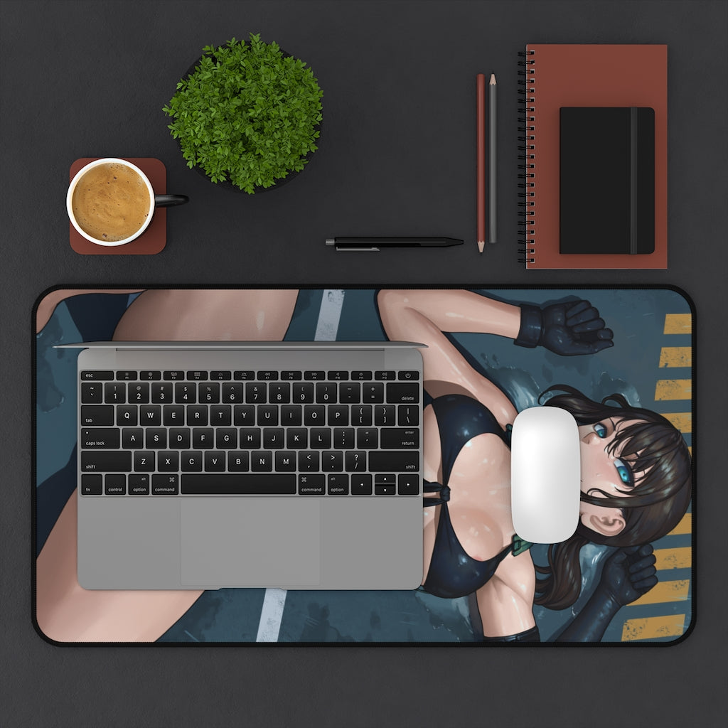 Metal Gear Solid Sexy Mousepad - Quiet Large Gaming Desk Mat - Ecchi Playmat