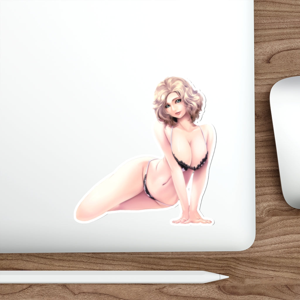 Metal Gear Solid Peace Walker Paz Lingerie Waterproof Sticker - Ecchi Vinyl Decal