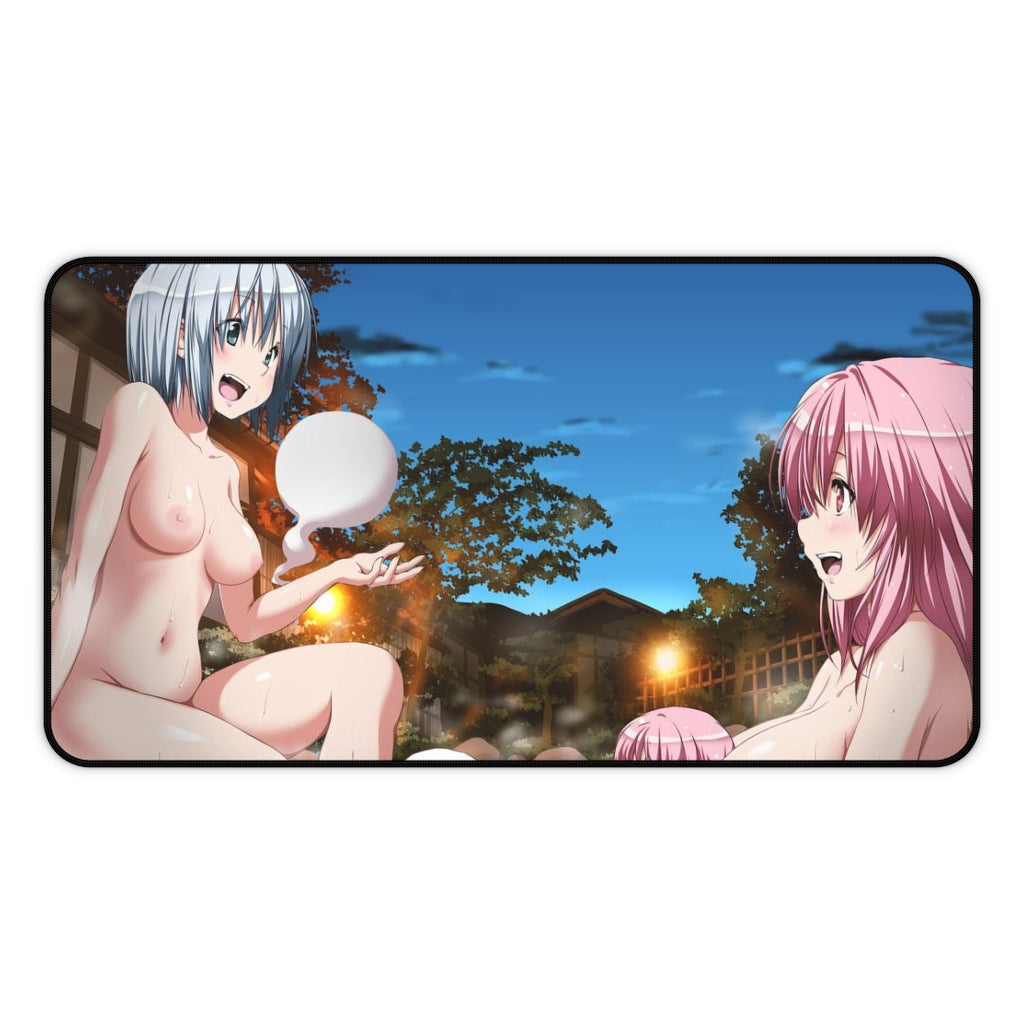 Touhou Sexy Mousepad - Nude Onsen Desk Mat - Ecchi Playmat