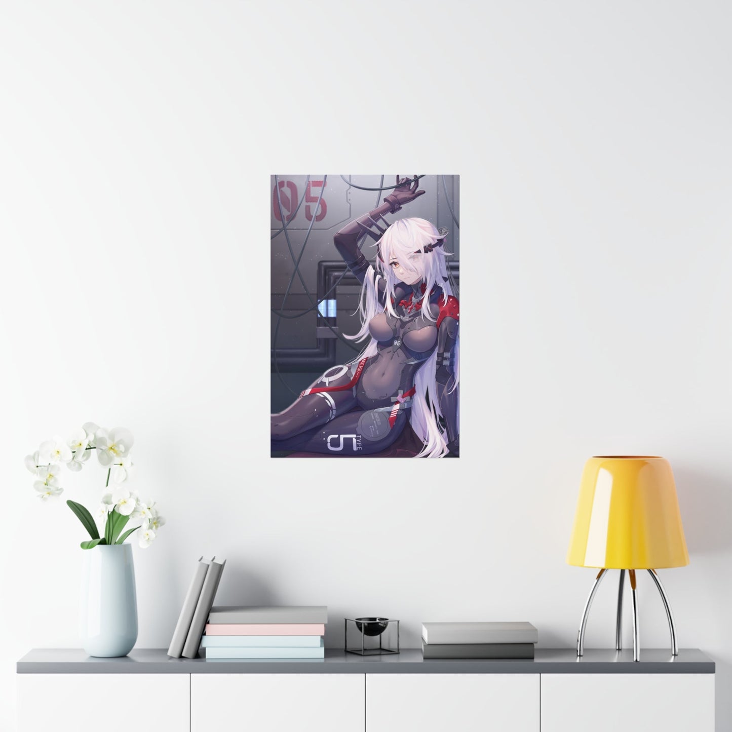 Nemesis Tower Of Fantasy Waifu Poster - Gaming Decor Wall Art - Premium Matte Vertical Poster