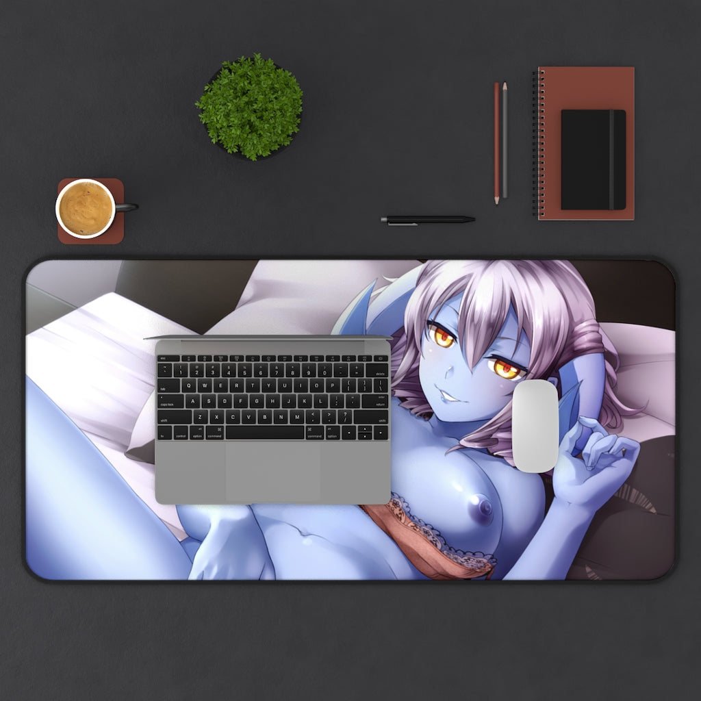 Celeste Luvendass HuniePop Nude Tits and Panties Desk Mat - Sexy Anime Girl Mousepad - Gaming Playmat