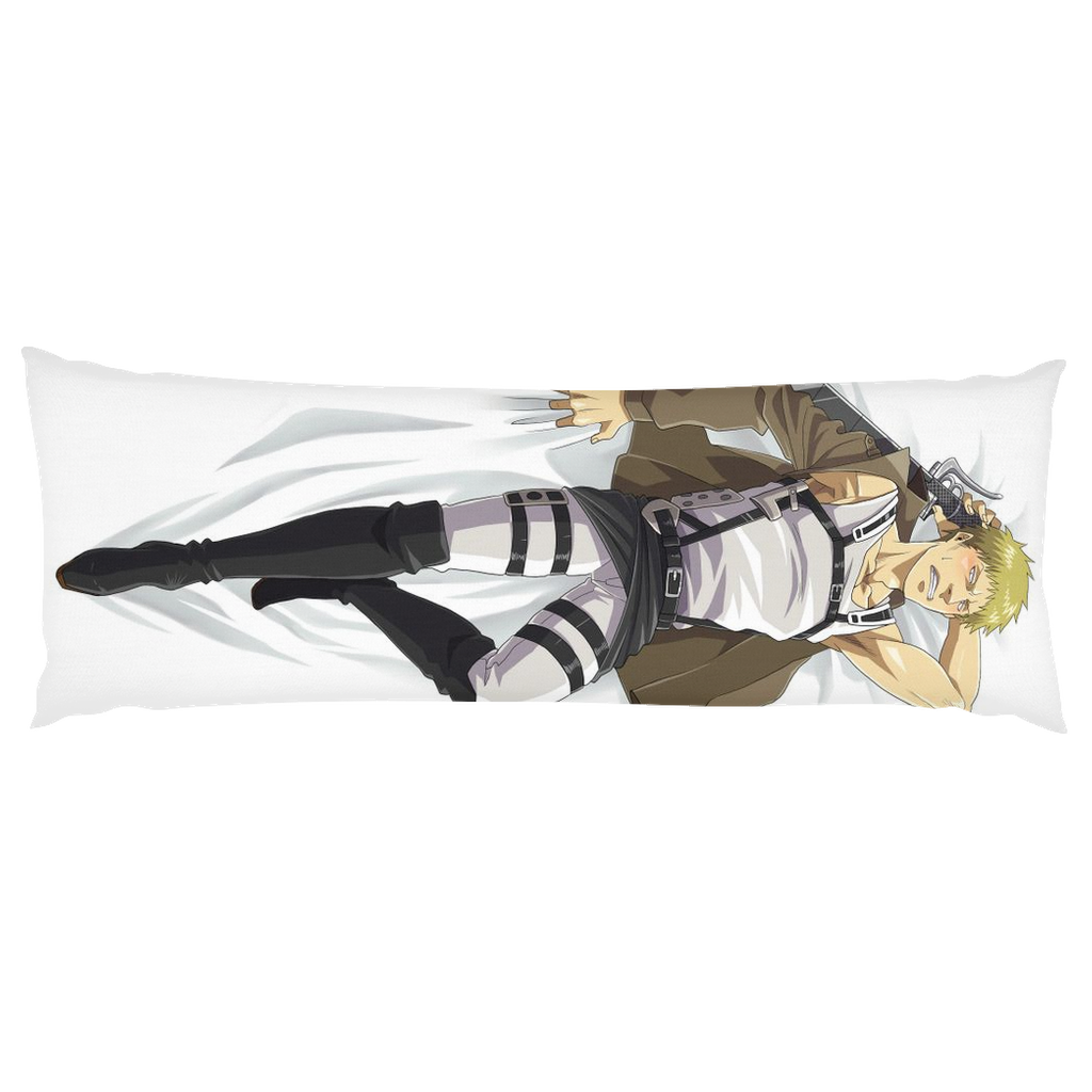 Attack on Titan Body Pillow - Reiner Armored Titan Dakimakura - SnK Husbando Anime Body Pillow