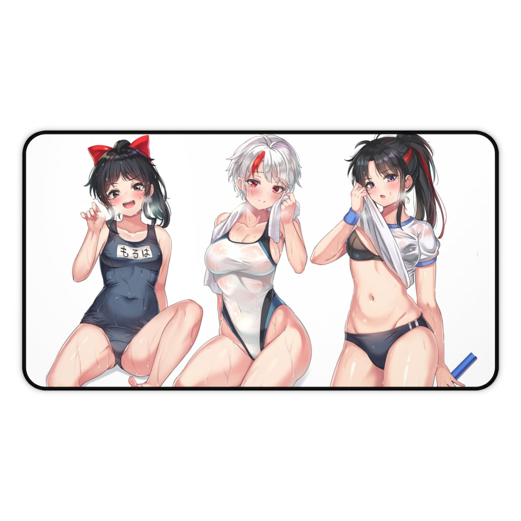 Inuyasha Yashahime Swimsuit Waifus Gaming Desk Mat - Anime Mousepad - Sexy Girls Playmat