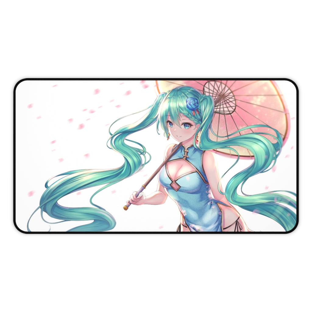 Hatsune Miku Vocaloid Sexy Qipao Chinese Dress Gaming Desk Mat - Anime Mousepad - Sexy Girl Playmat