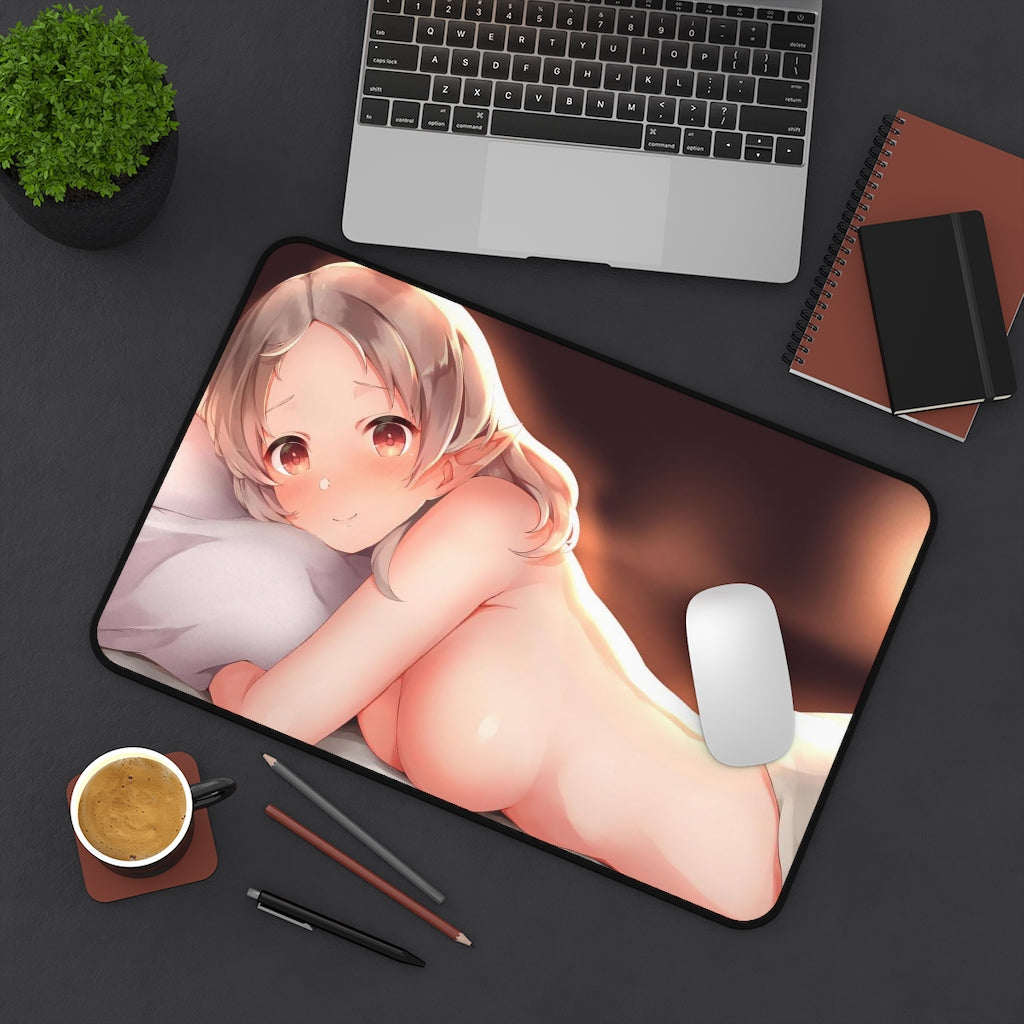 Mushoku Tensei Sexy Mousepad - Nude Sylphiette Ecchi Desk Mat - Anime Playmat