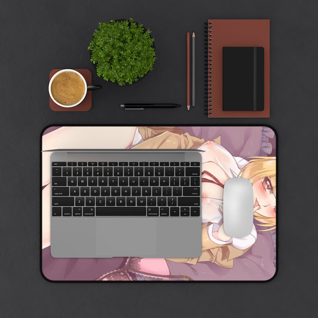 Sexy Tits Midorikawa Hana Prison School Desk Mat - Non Slip Mousepad