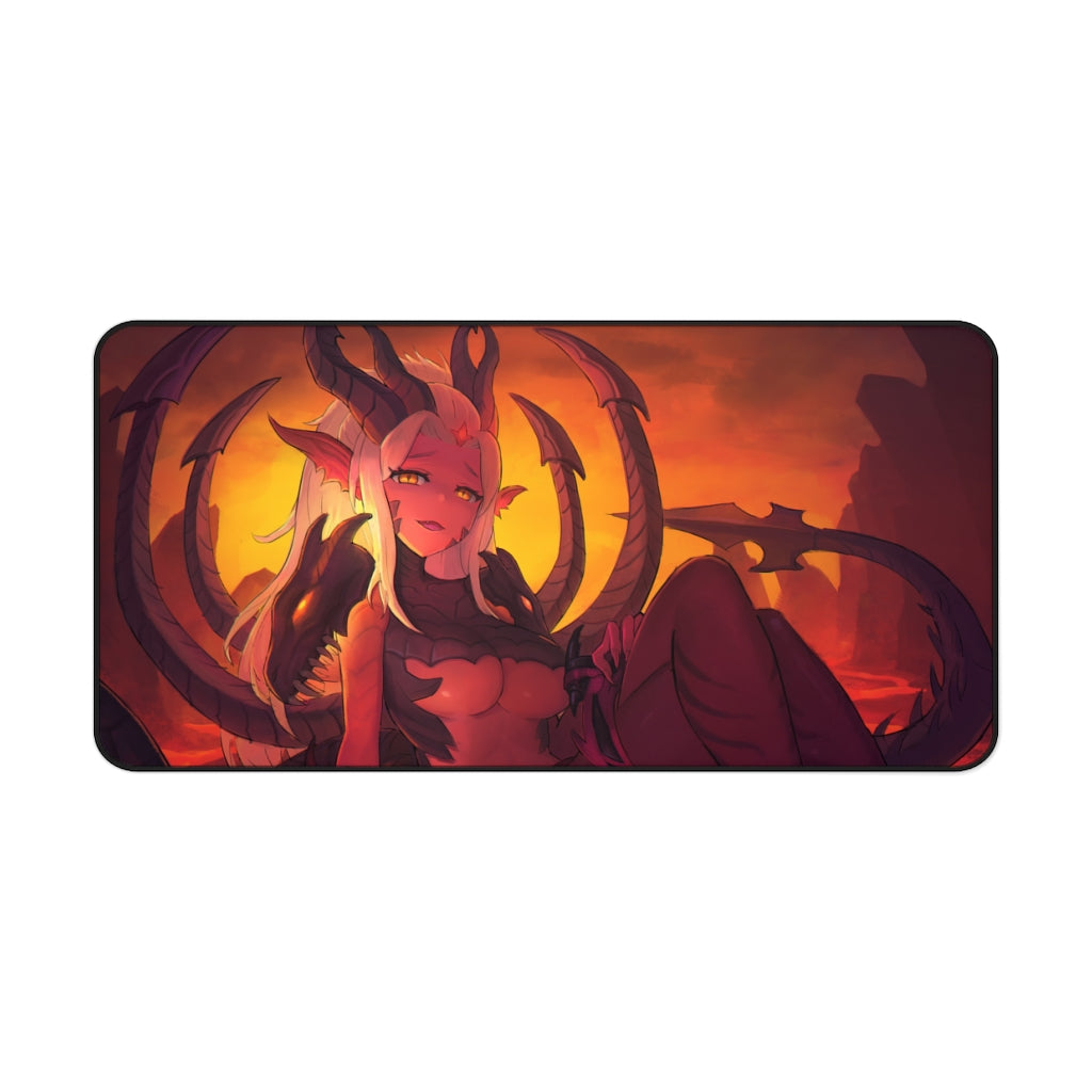 Warhammer 40k Sexy Ember the Khornette Gaming Desk Mat - Anime Mousepad - Sexy Girl Playmat